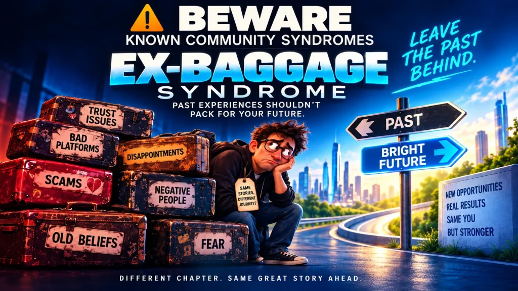 Ex-Baggage Syndrome: Past experiences shouldn’t pack for your future