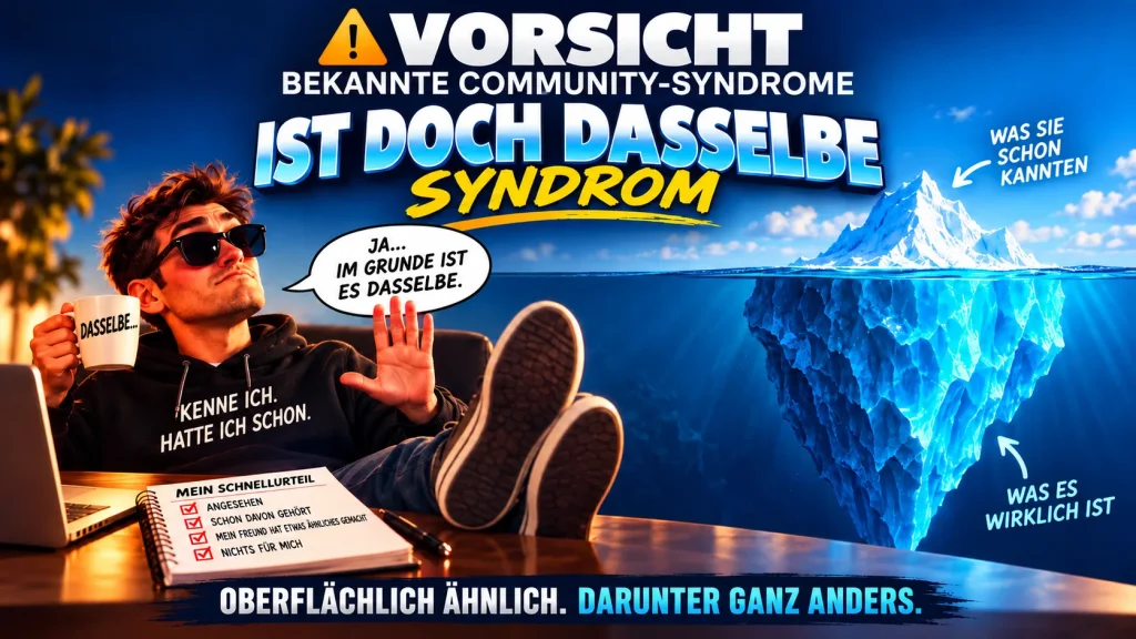 Ist-doch-dasselbe-Syndrom: Oberflächlich ähnlich, darunter ganz anders