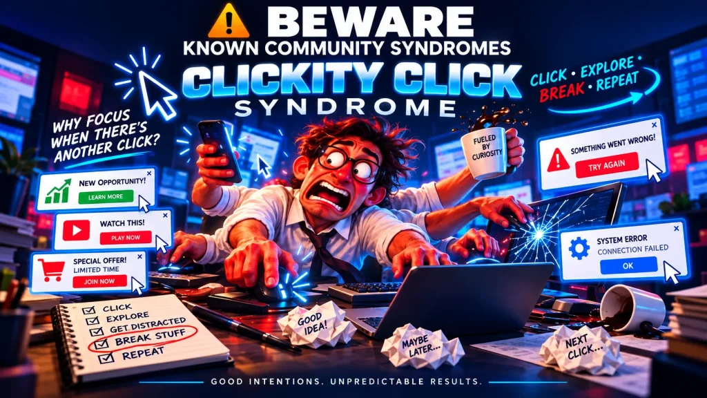 Clickity Click Syndrome: Good intentions, unpredictable results
