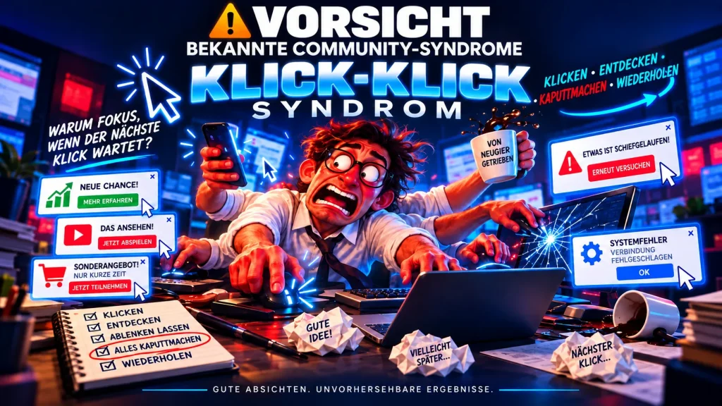 Klick-Klick-Syndrom: Gute Absichten, unvorhersehbare Ergebnisse